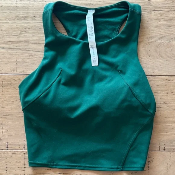 Green Lululemon Invigorate Train Tank - Picture 3 of 5